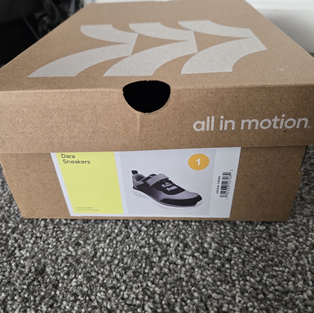 All in Motion Black Sneakers